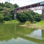 野尻大橋下の風景