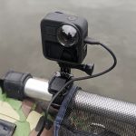 GoPro ハンドルバーシートポストマウント Ver.2.0（AGTSM-001）を取付けたフローターとGoProMAX