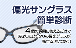 偏光サングラス簡単診断